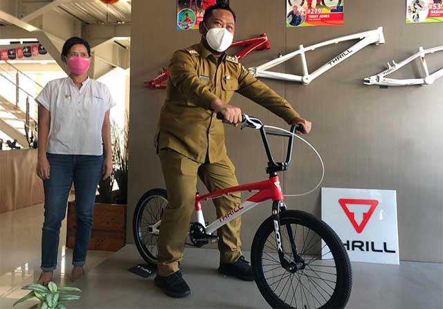 Dua Pembalap BMX Lolos ke Olimpiade Tokyo, Pakai Sepeda Buatan Gresik